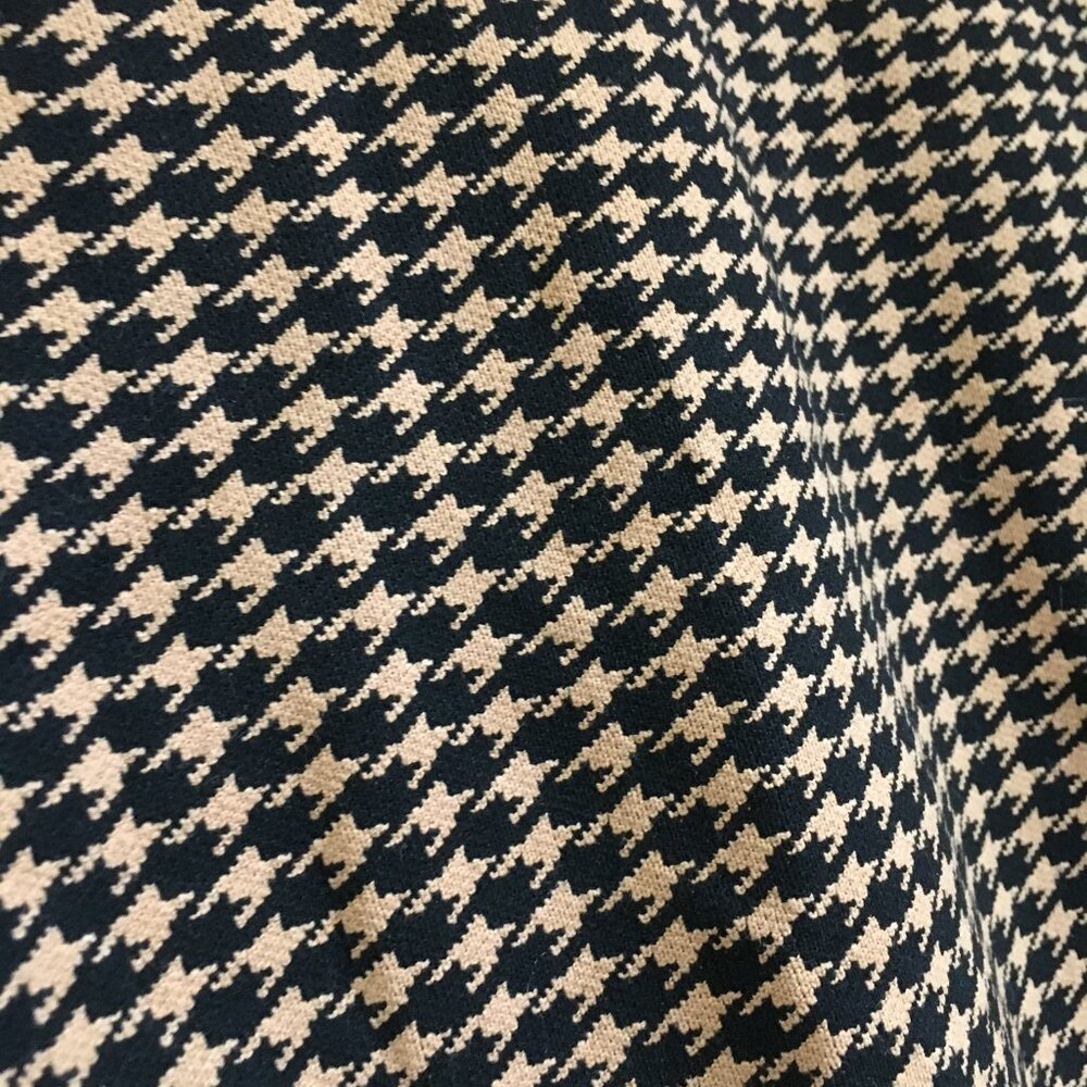 ONLY Zandra 2019 Pullover Houndstooth Knit Sweater With Preppy Stripes Size S - Picture 9 of 16